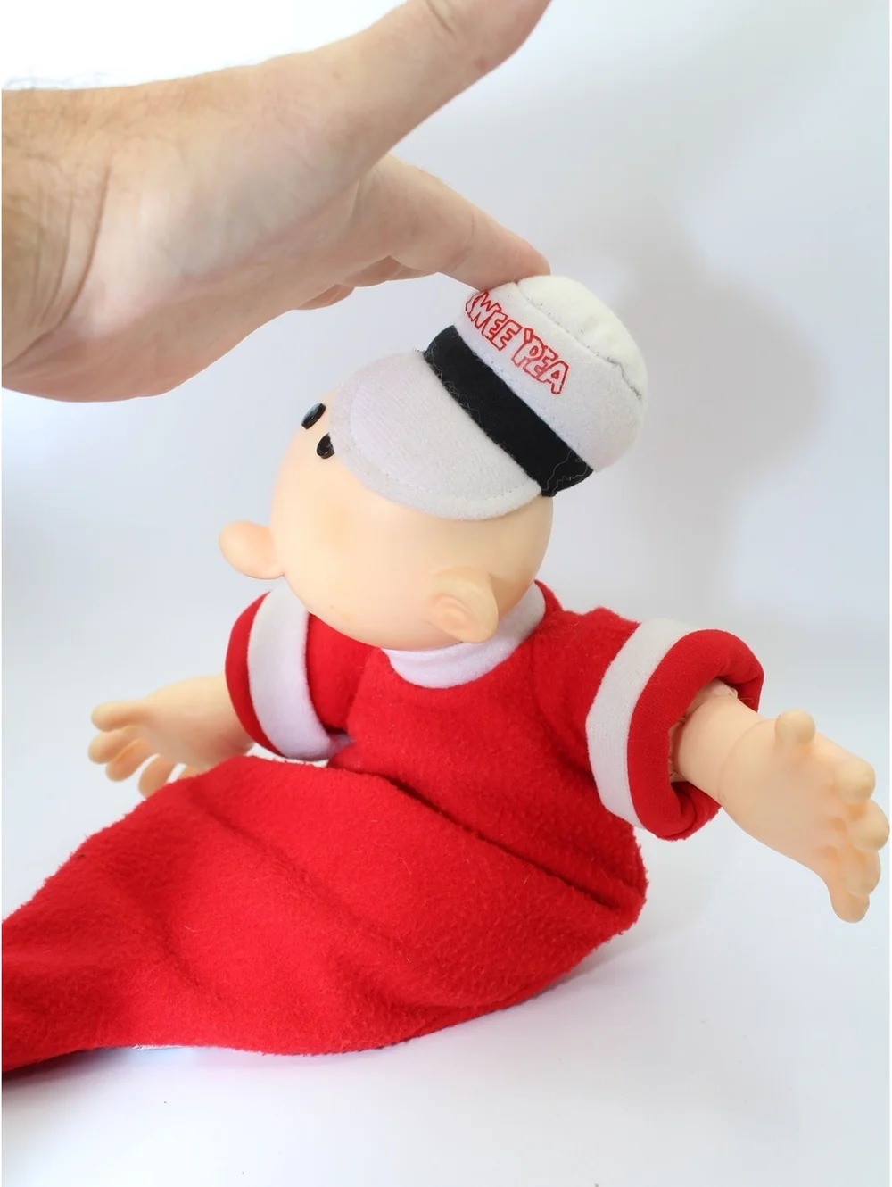 Vintage 1985 Presents King Feature Syndicates Popeye Swee'Pea Doll Rare 16